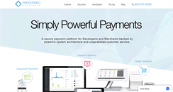 Desktop Screenshot of preferredpayments.com