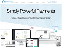 Tablet Screenshot of preferredpayments.com